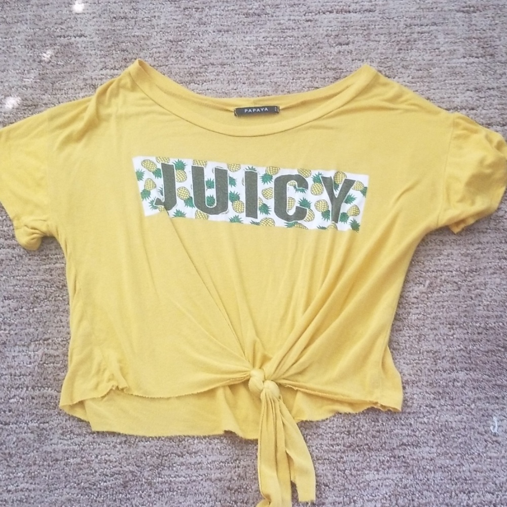 Papaya Yellow T-Shirt
